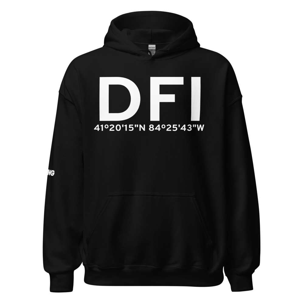 Defiance (KDFI) Airport Hoodie Sweatshirt 