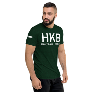 Healy Lake (HKB) Airport Tri-blend T-Shirt