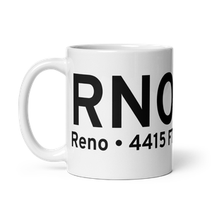 Reno (KRNO) Airport Mug