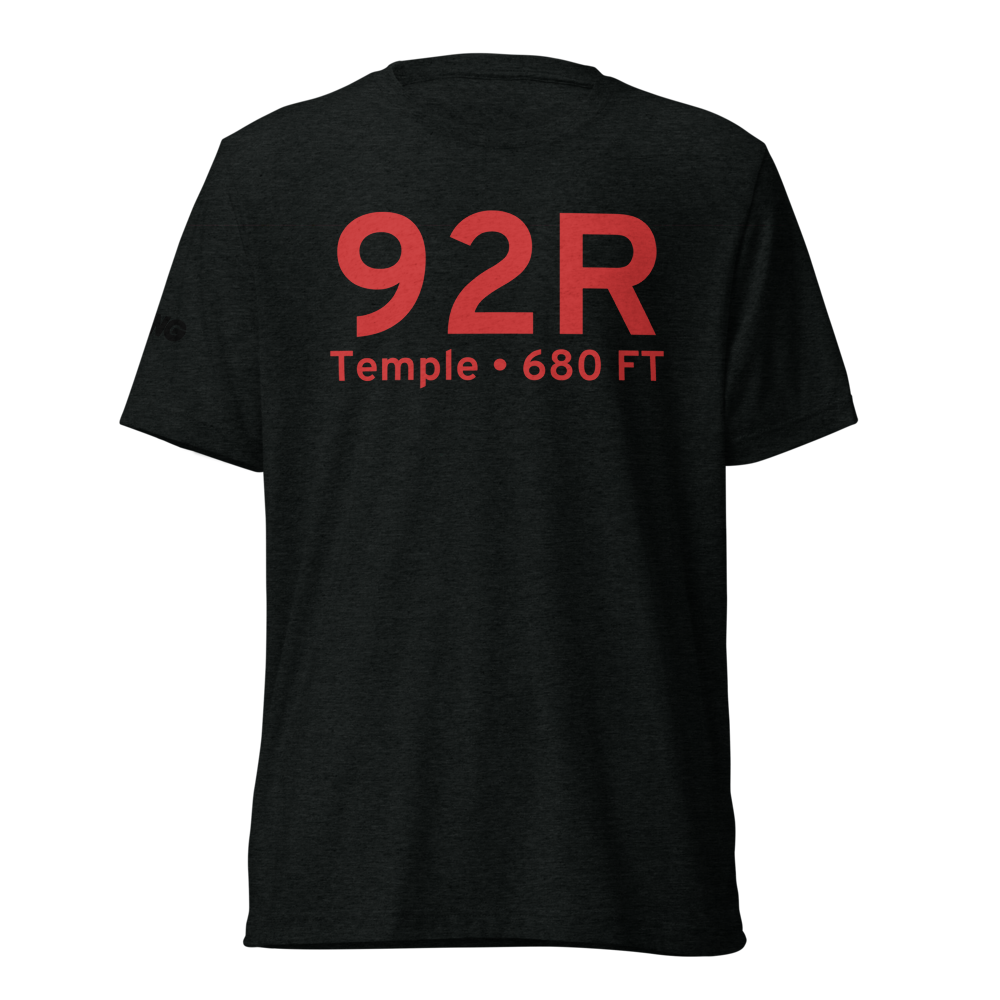 Temple (92R) Airport Tri-blend T-Shirt 