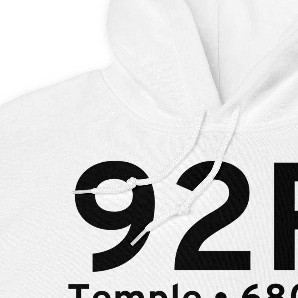 Temple (92R) Airport Hoodie Sweatshirt 