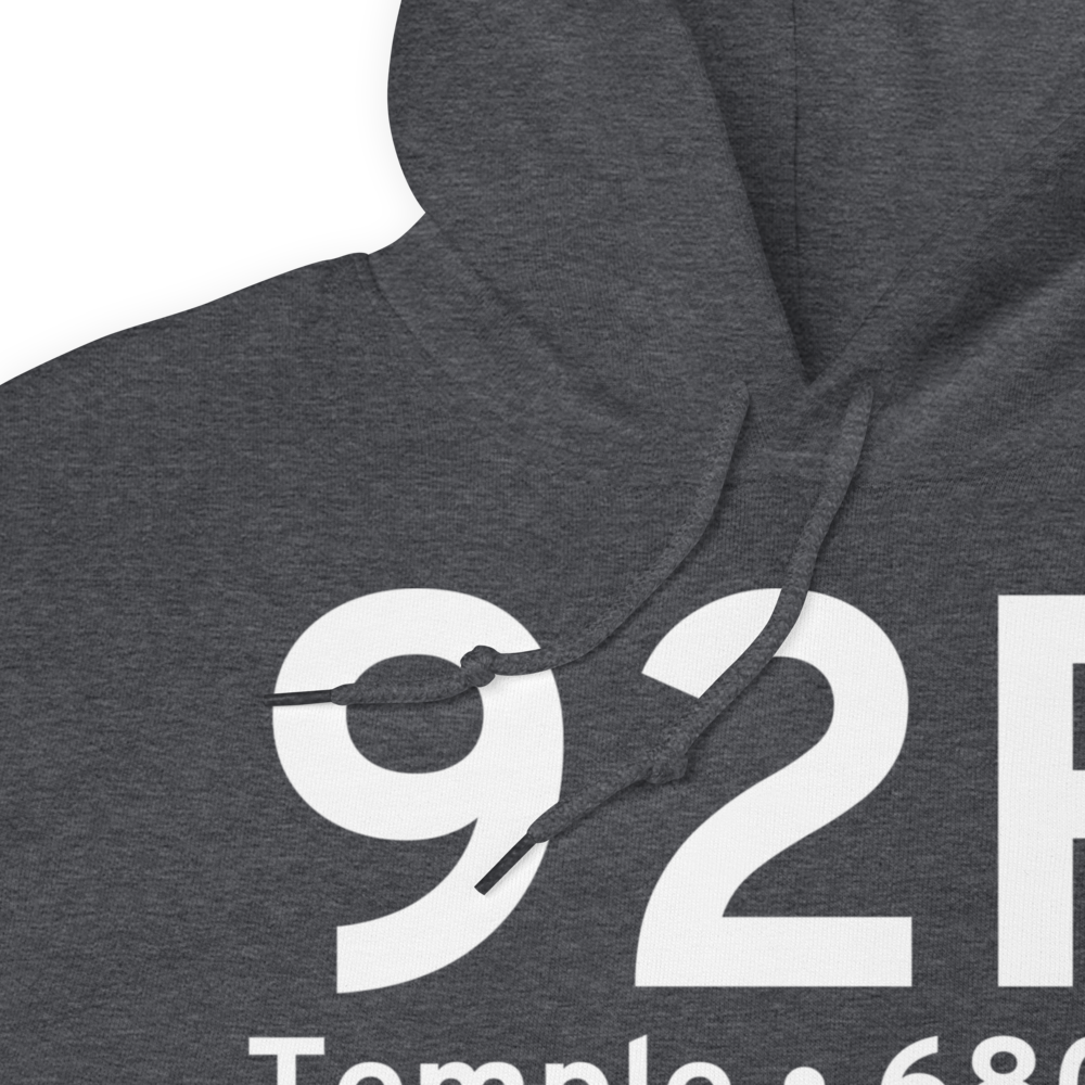 Temple (92R) Airport Hoodie Sweatshirt 