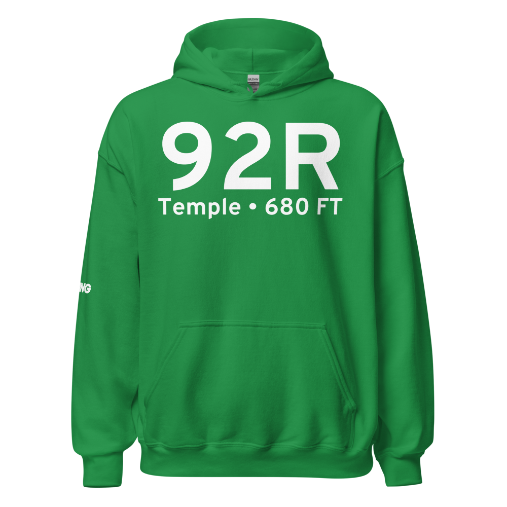 Temple (92R) Airport Hoodie Sweatshirt 