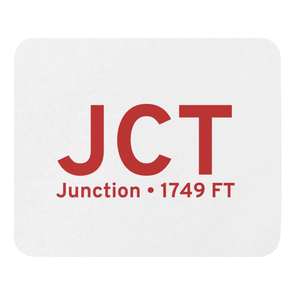 Junction (KJCT) Airport  Mouse Pad 