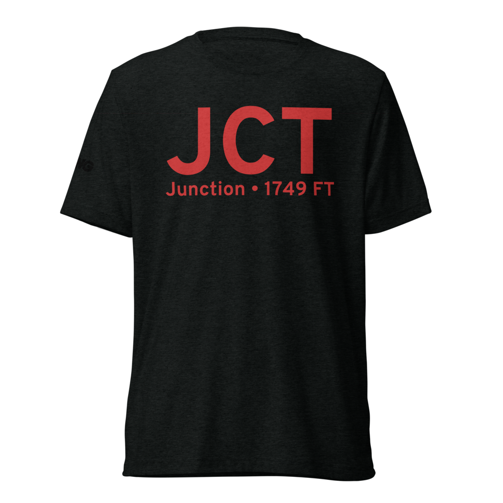 Junction (KJCT) Airport Tri-blend T-Shirt 