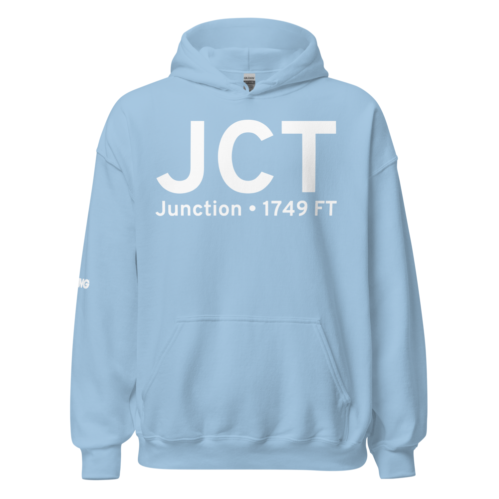 Junction (KJCT) Airport Hoodie Sweatshirt 