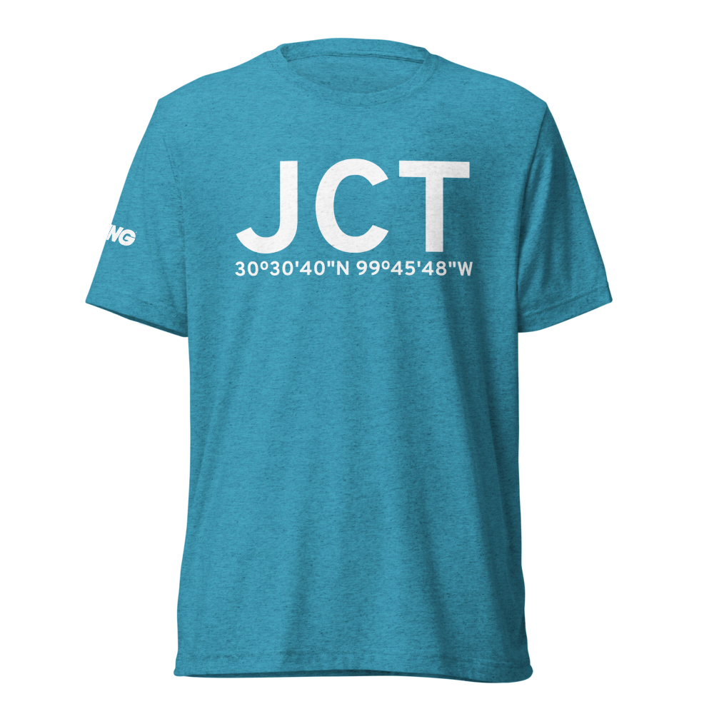 Junction (KJCT) Airport Tri-blend T-Shirt 