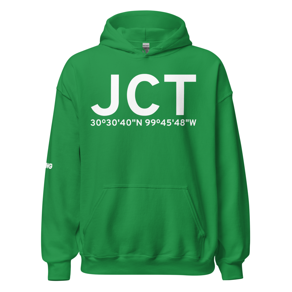 Junction (KJCT) Airport Hoodie Sweatshirt 