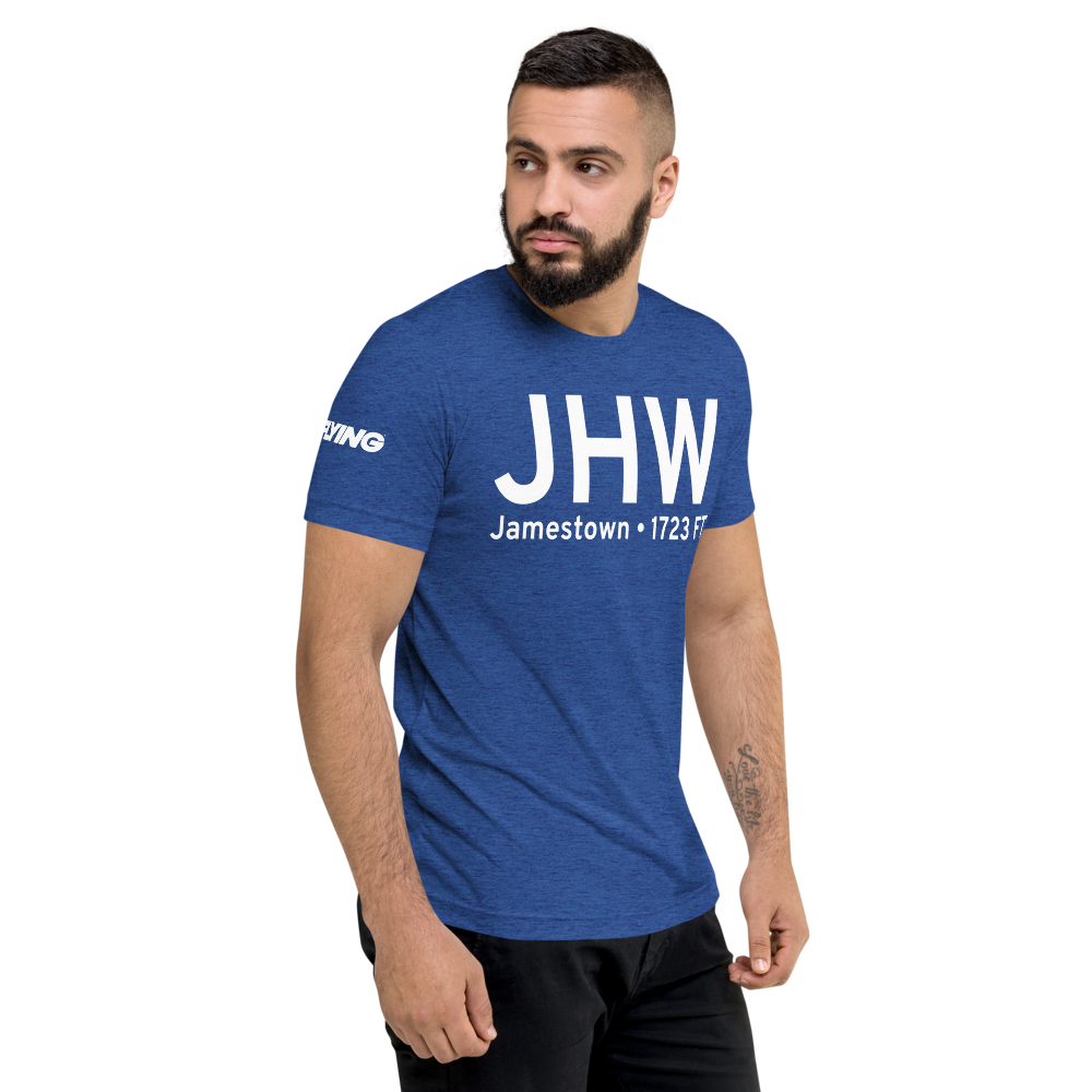 Jamestown (KJHW) Airport Tri-blend T-Shirt 
