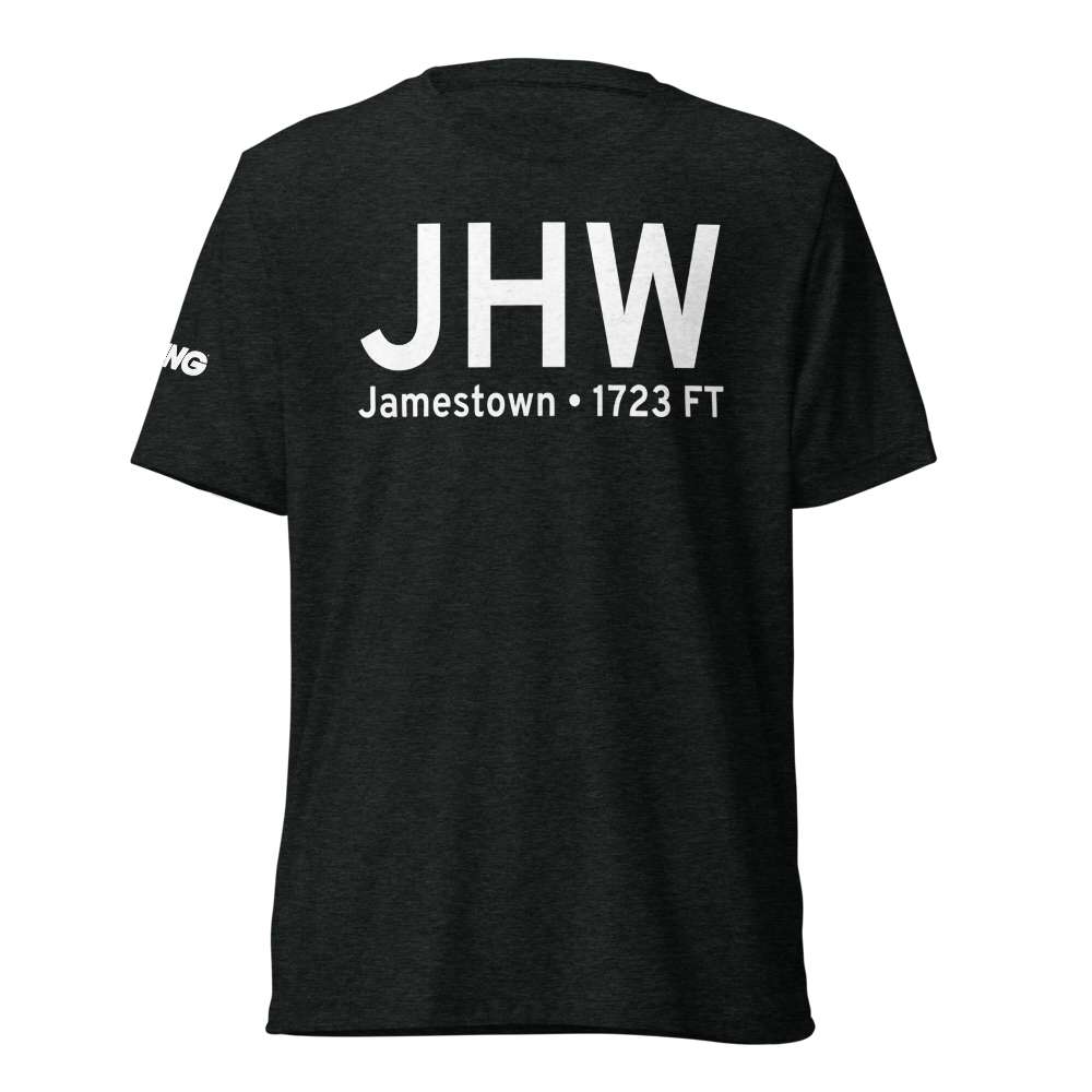 Jamestown (KJHW) Airport Tri-blend T-Shirt 