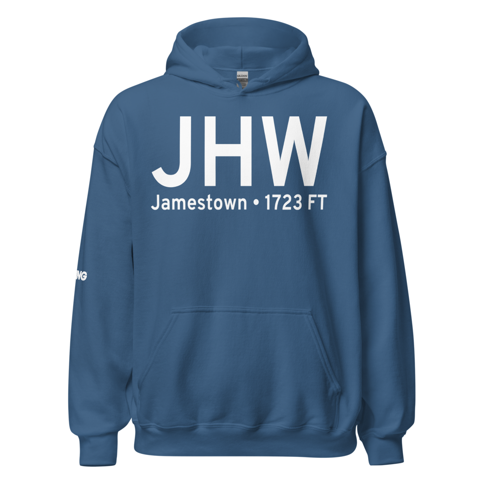 Jamestown (KJHW) Airport Hoodie Sweatshirt 