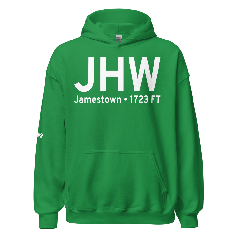 Jamestown (KJHW) Airport Hoodie Sweatshirt 