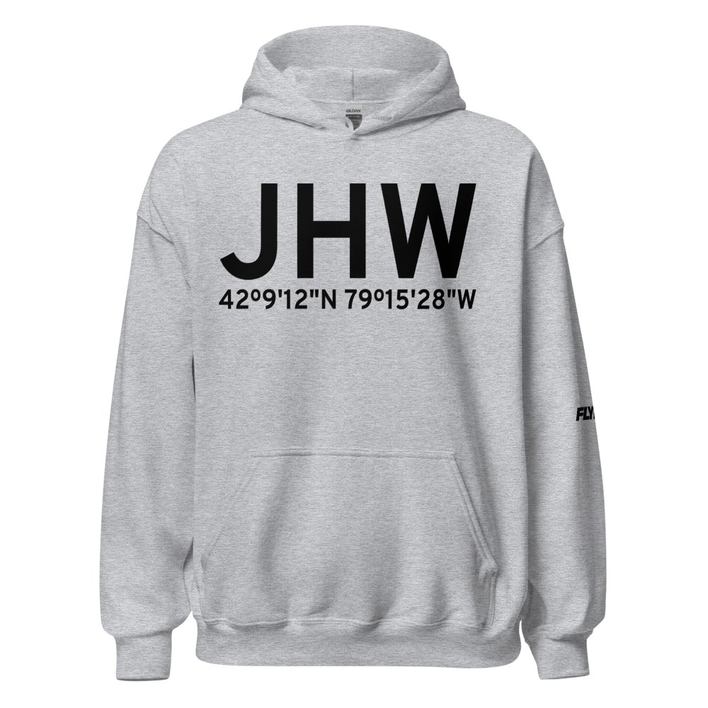 Jamestown (KJHW) Airport Hoodie Sweatshirt 
