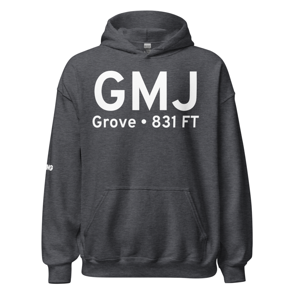 Grove (KGMJ) Airport Hoodie Sweatshirt 