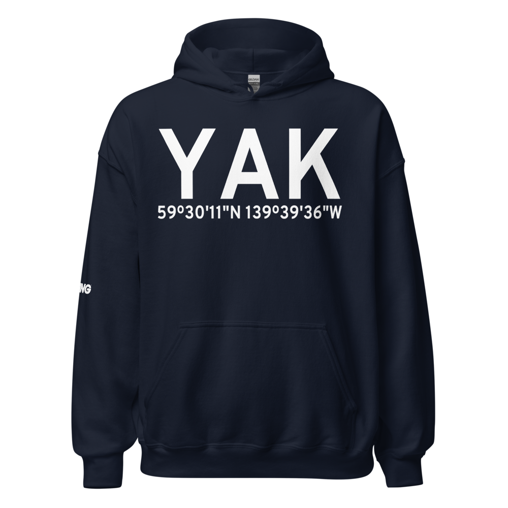 Yakutat (PAYA) Airport Hoodie Sweatshirt 
