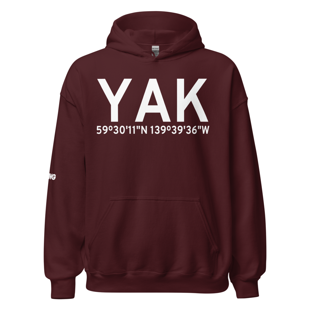Yakutat (PAYA) Airport Hoodie Sweatshirt 