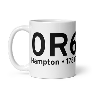 Hampton (K0R6) Airport Mug