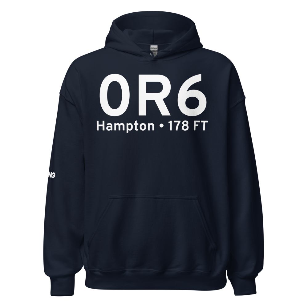 Hampton (K0R6) Airport Hoodie Sweatshirt 