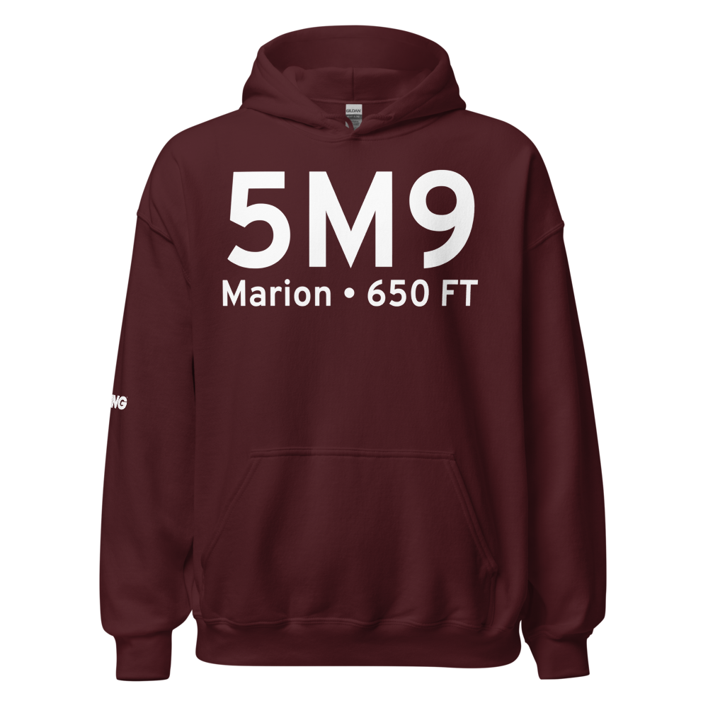 Marion (K5M9) Airport Hoodie Sweatshirt 