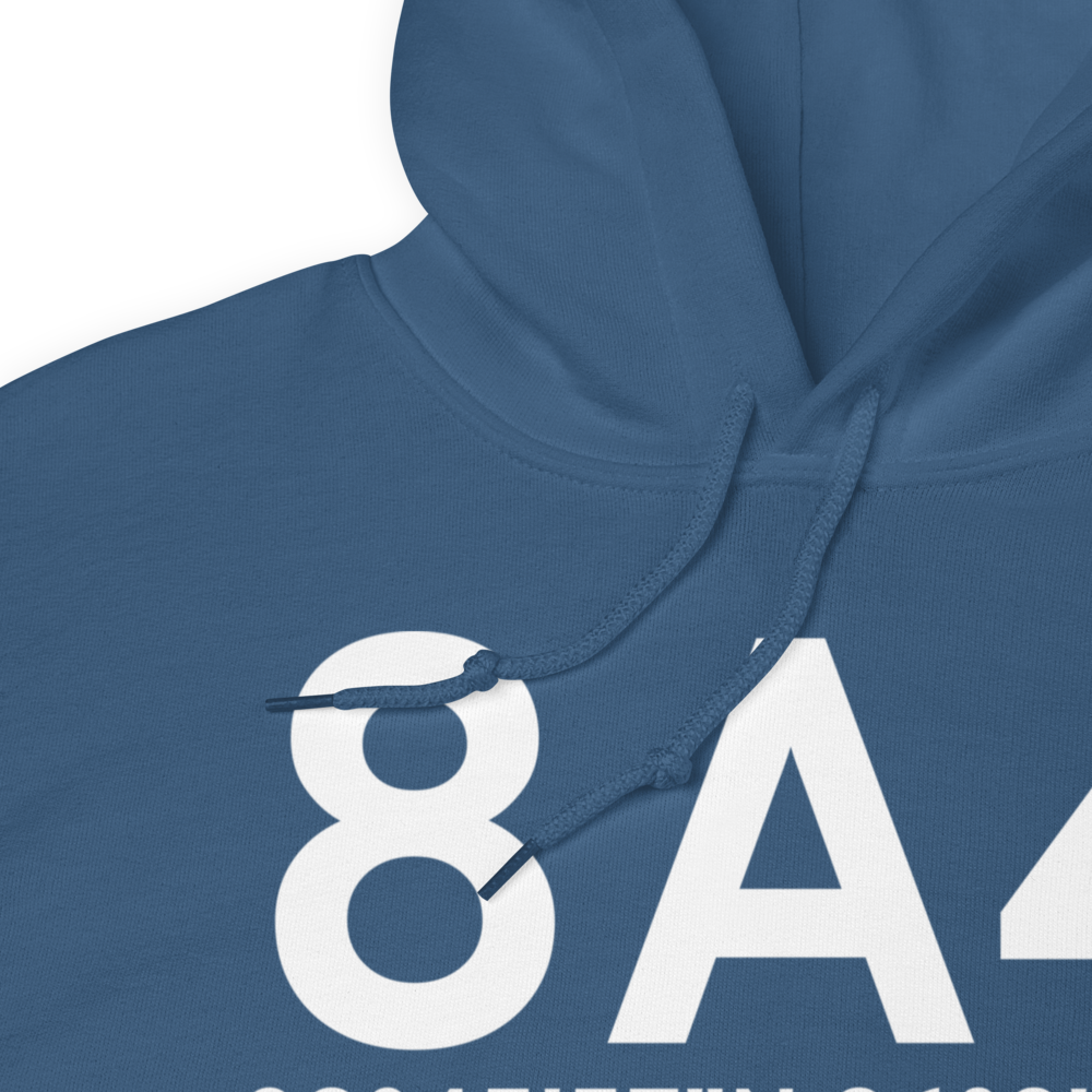 Indianapolis (8A4) Airport Hoodie Sweatshirt 