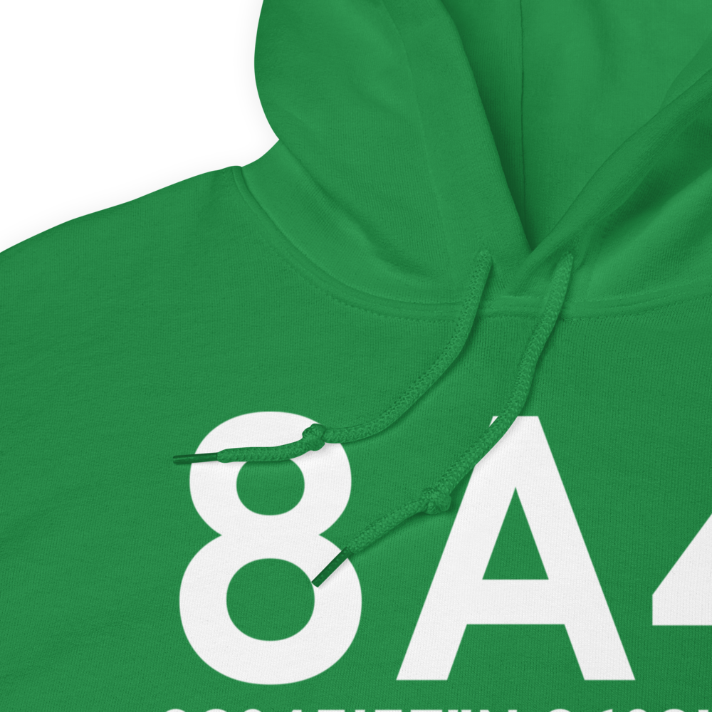 Indianapolis (8A4) Airport Hoodie Sweatshirt 