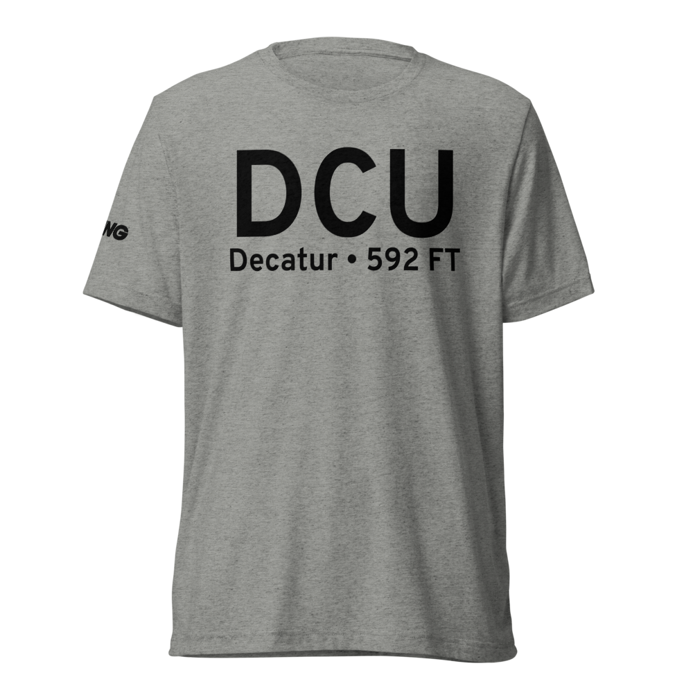 Decatur (KDCU) Airport Tri-blend T-Shirt 
