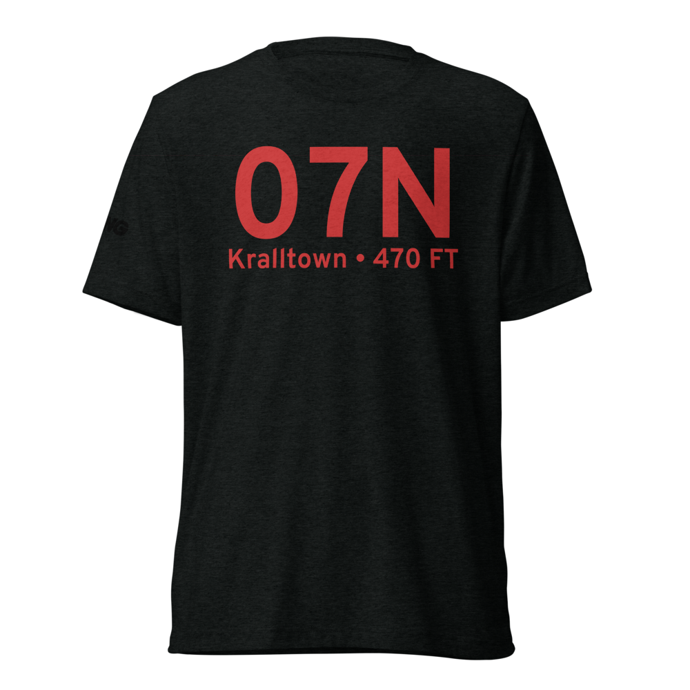 Kralltown (07N) Airport Tri-blend T-Shirt 