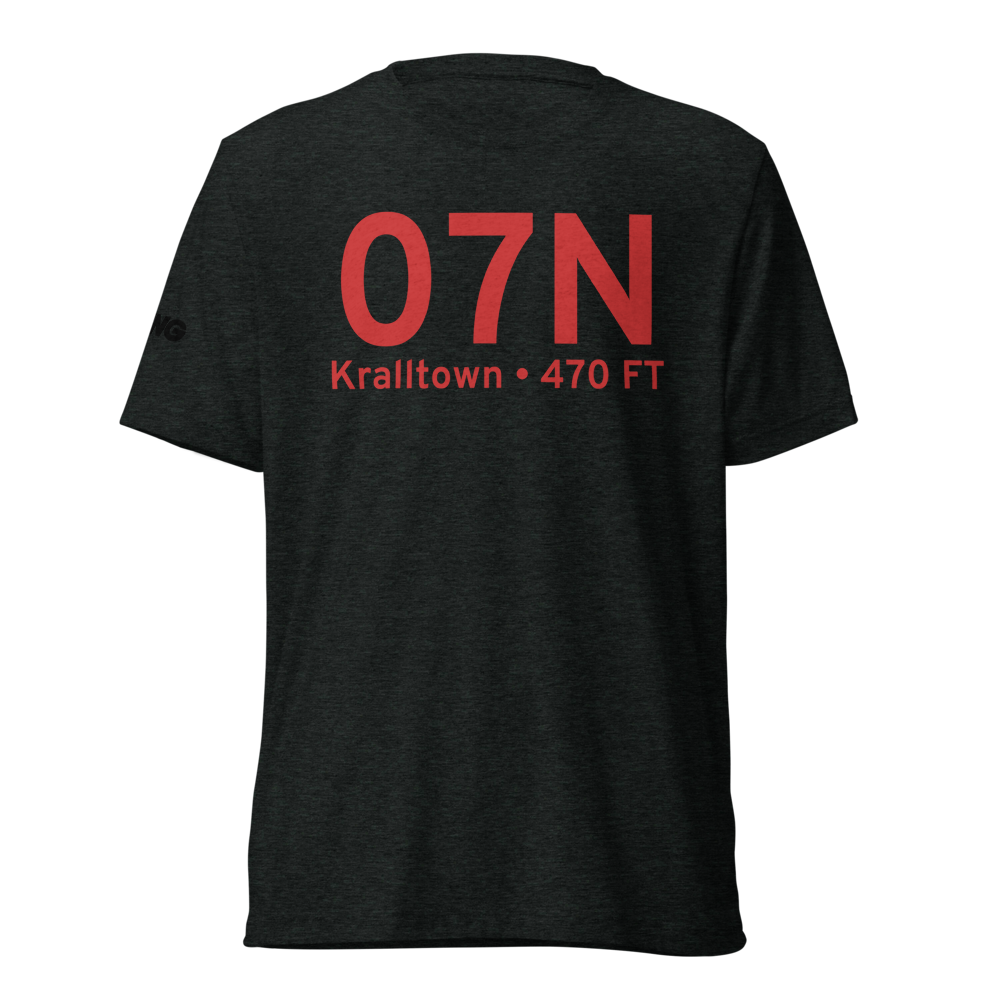 Kralltown (07N) Airport Tri-blend T-Shirt 
