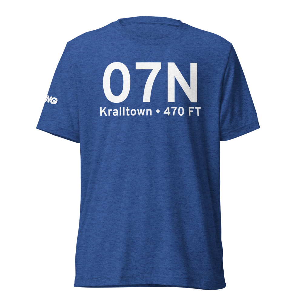 Kralltown (07N) Airport Tri-blend T-Shirt 