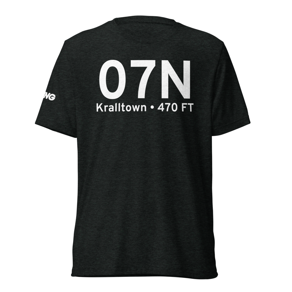 Kralltown (07N) Airport Tri-blend T-Shirt 