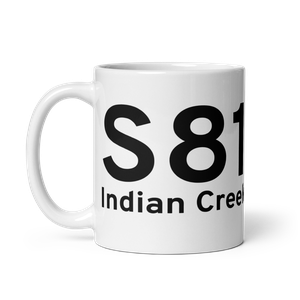 Indian Creek (S81) Airport Mug