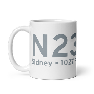 Sidney (KN23) Airport Mug
