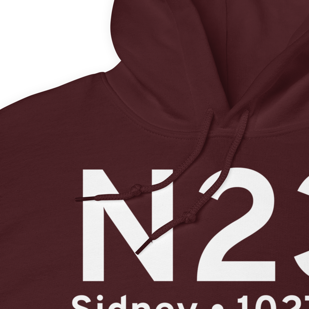 Sidney (KN23) Airport Hoodie Sweatshirt 