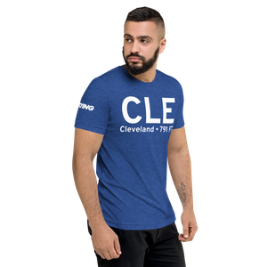 Cleveland (KCLE) Airport Tri-blend T-Shirt