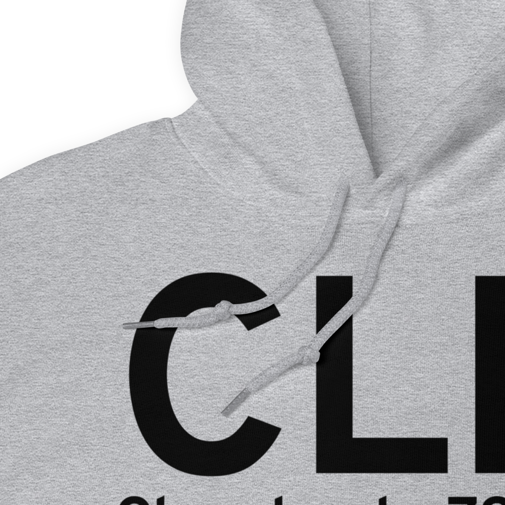 Cleveland (KCLE) Airport Hoodie Sweatshirt 