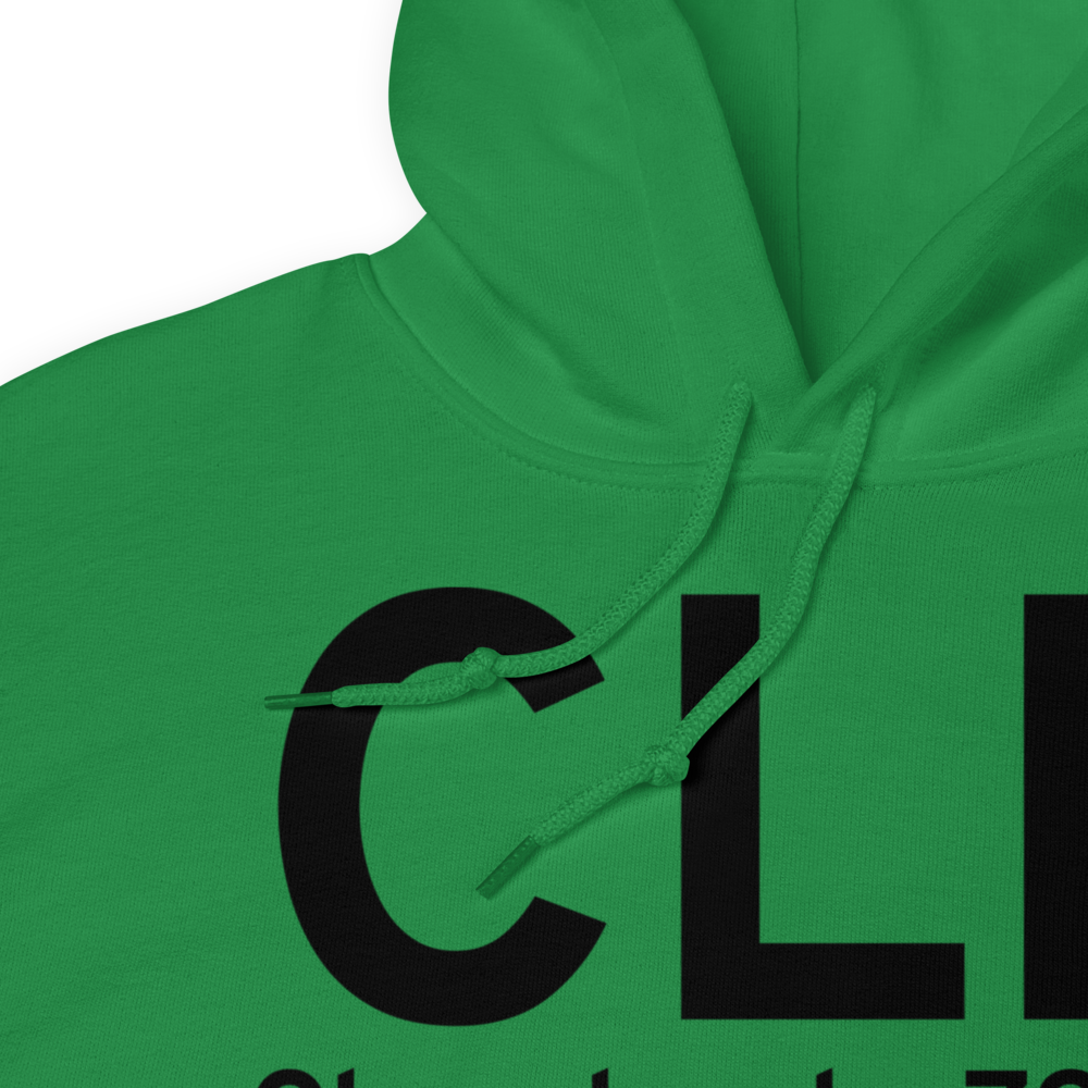 Cleveland (KCLE) Airport Hoodie Sweatshirt 
