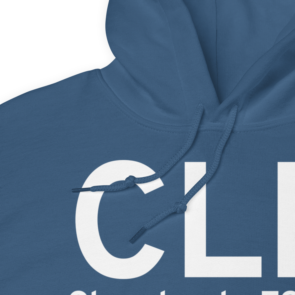Cleveland (KCLE) Airport Hoodie Sweatshirt 