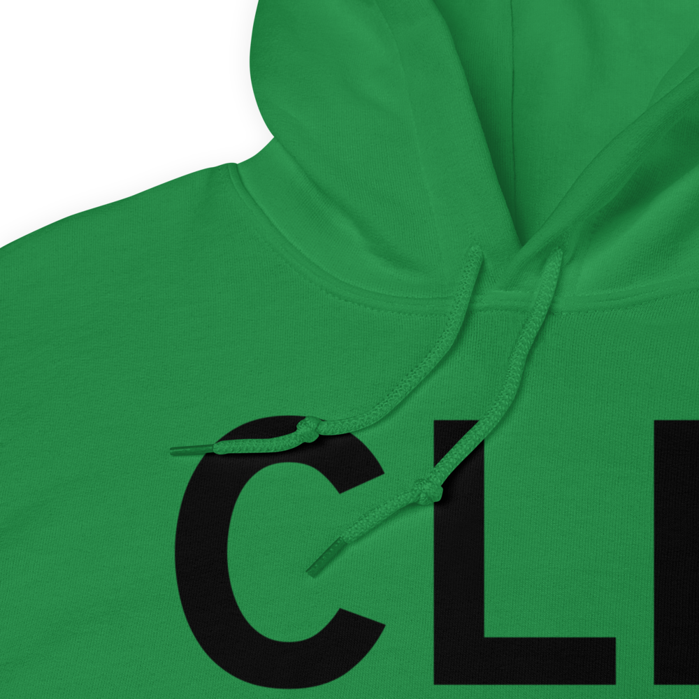 Cleveland (KCLE) Airport Hoodie Sweatshirt 