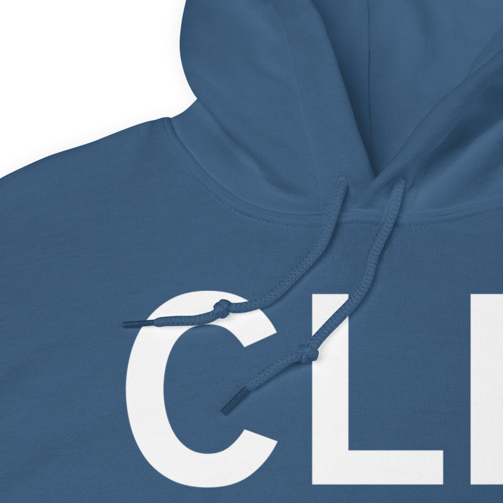 Cleveland (KCLE) Airport Hoodie Sweatshirt 
