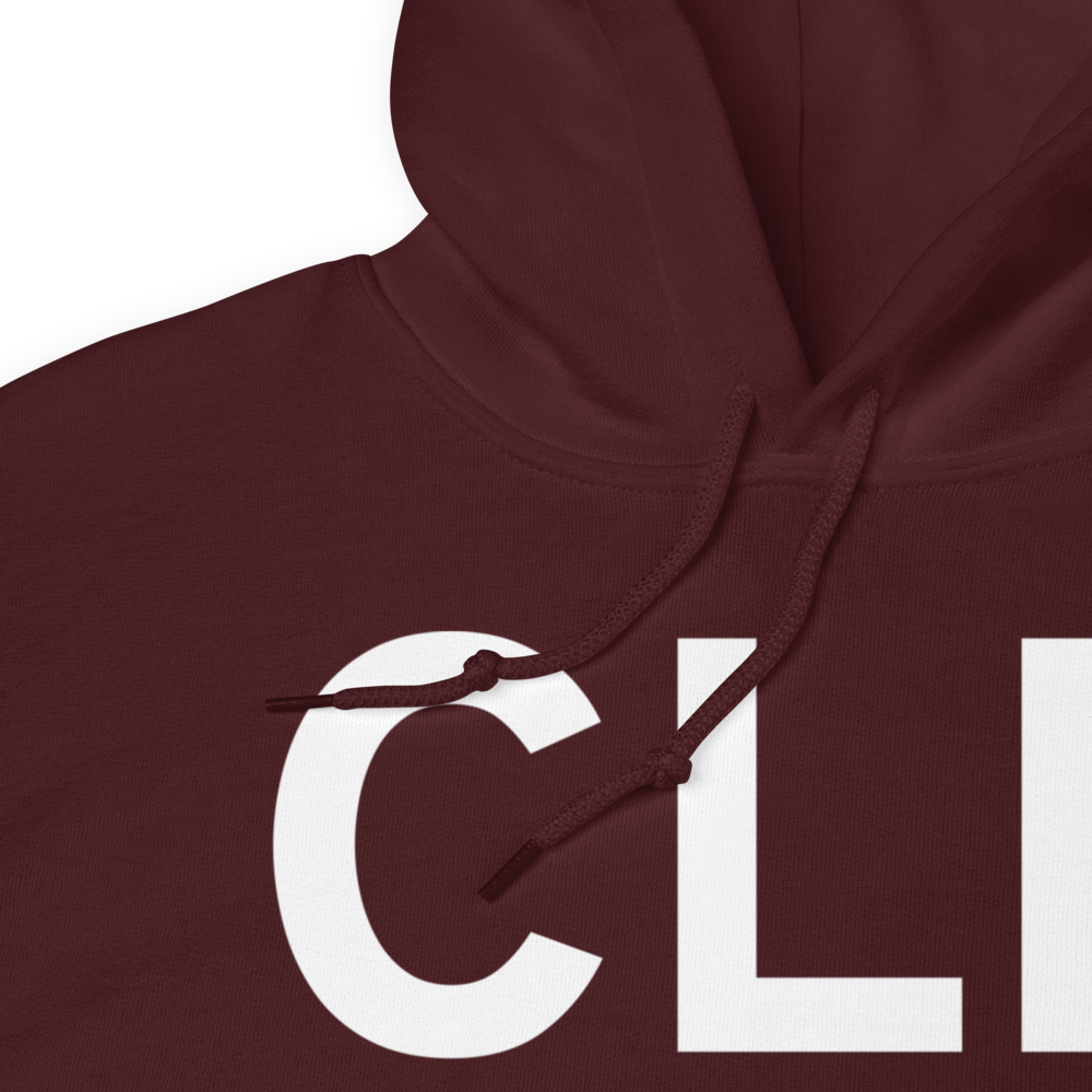 Cleveland (KCLE) Airport Hoodie Sweatshirt 
