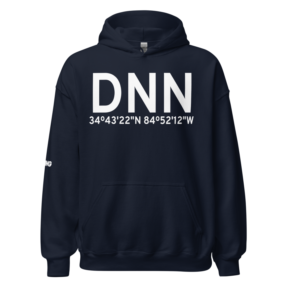 Dalton (KDNN) Airport Hoodie Sweatshirt 