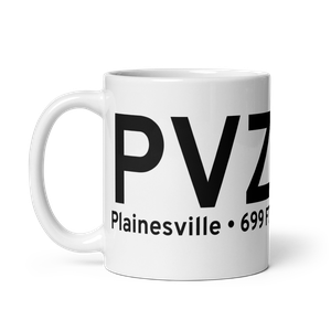 Plainesville (KPVZ) Airport Mug