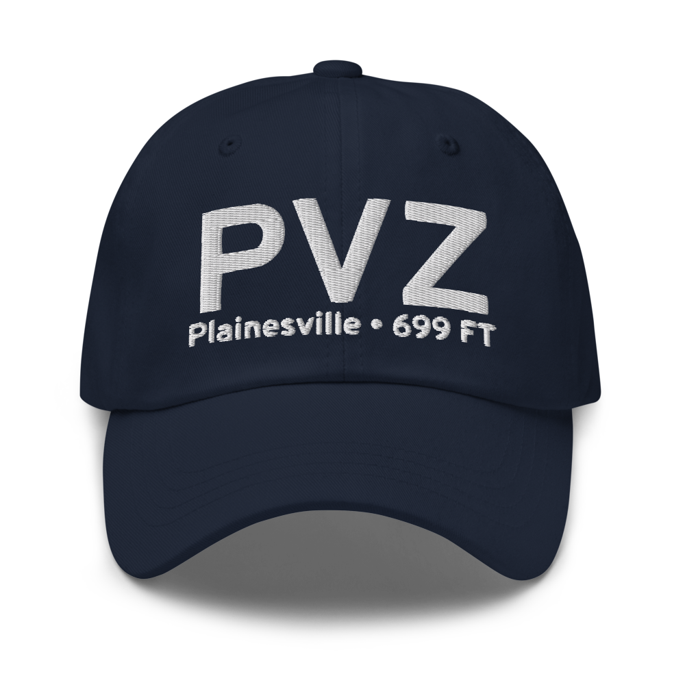 Plainesville (KPVZ) Airport Hat 