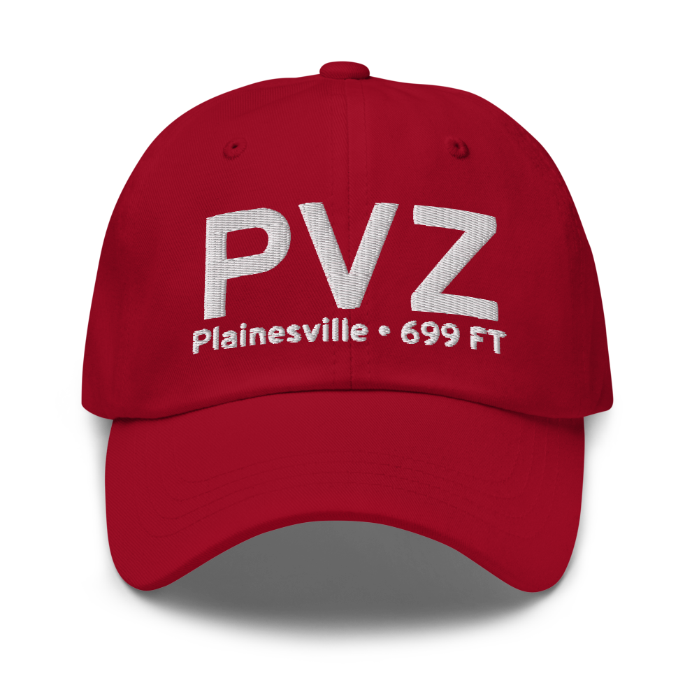 Plainesville (KPVZ) Airport Hat 