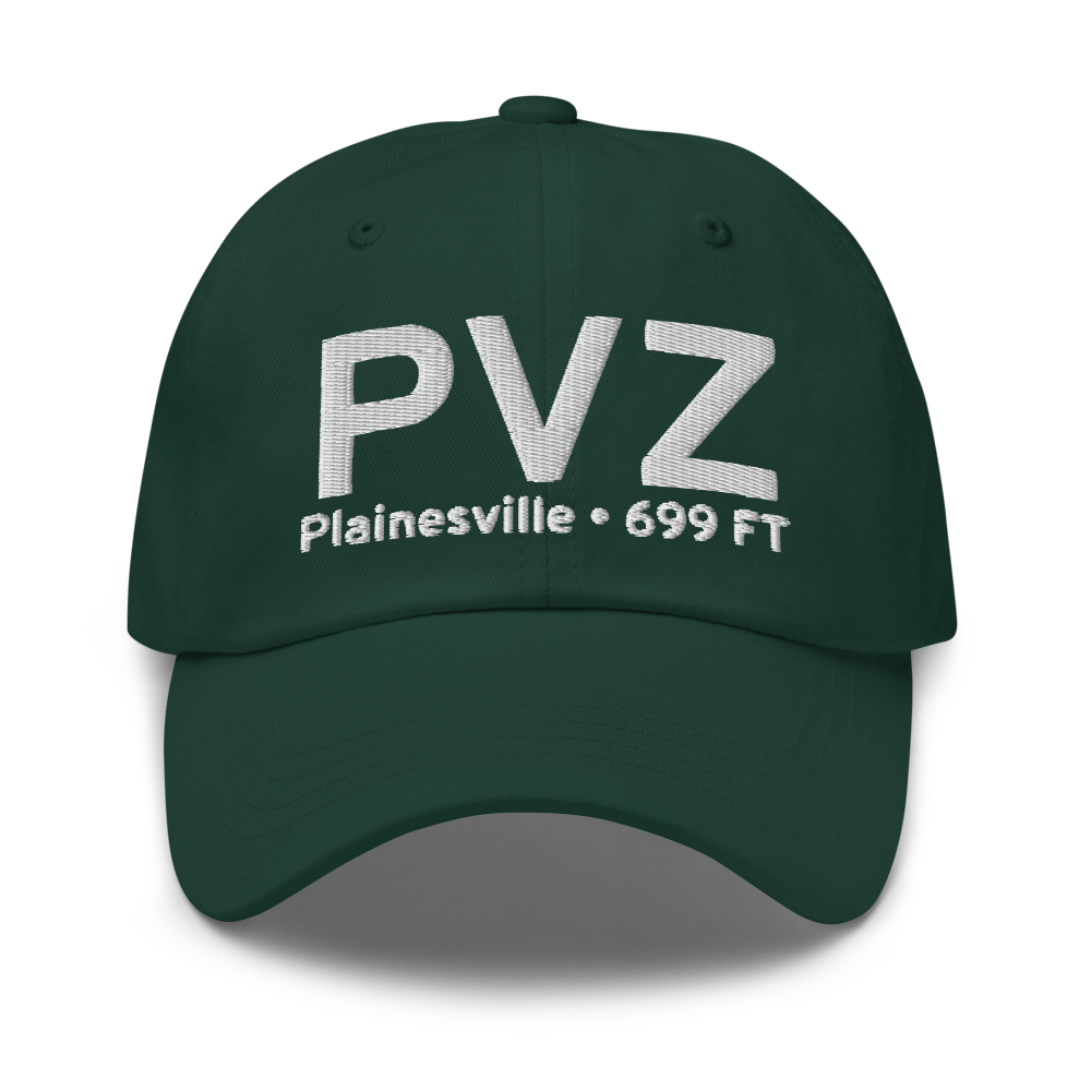Plainesville (KPVZ) Airport Hat 