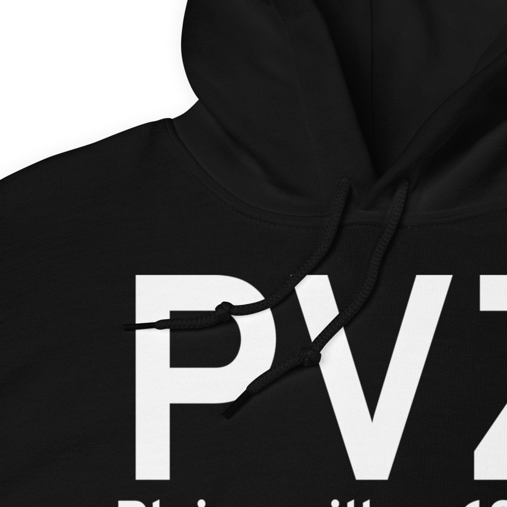 Plainesville (KPVZ) Airport Hoodie Sweatshirt 