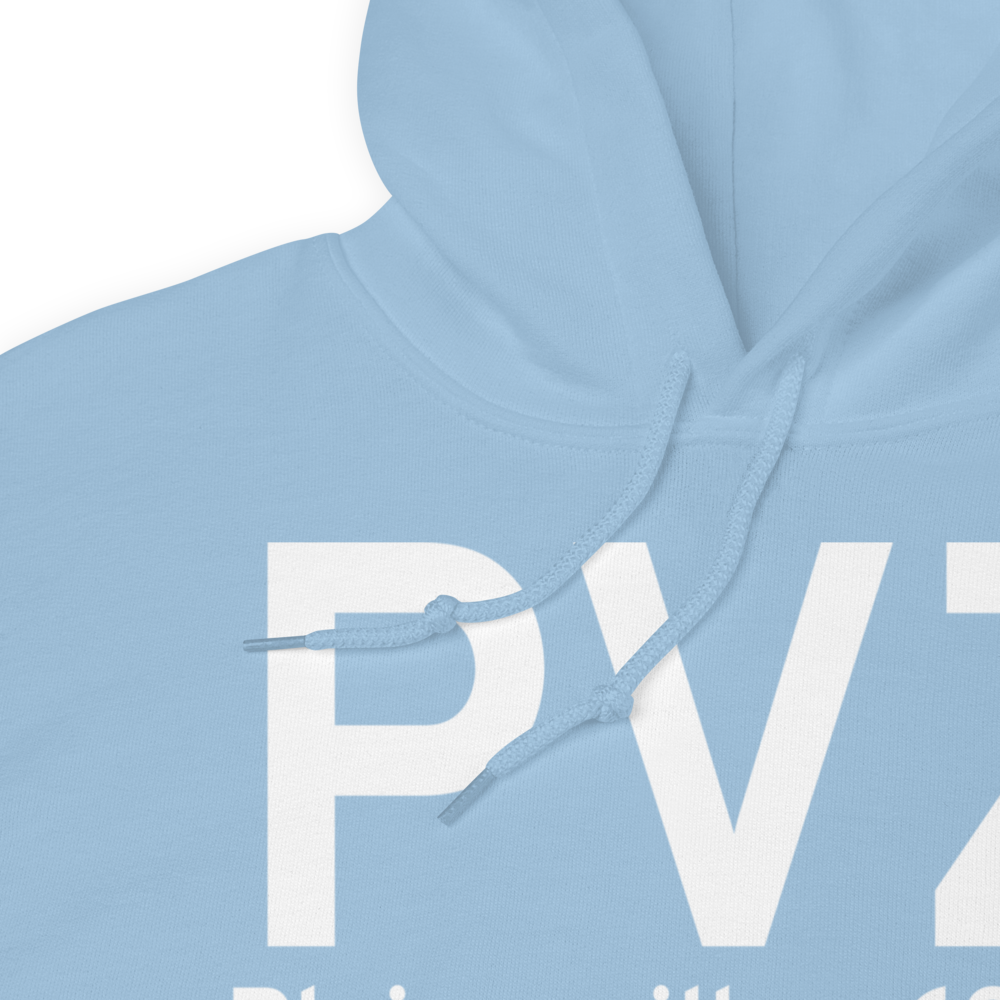 Plainesville (KPVZ) Airport Hoodie Sweatshirt 