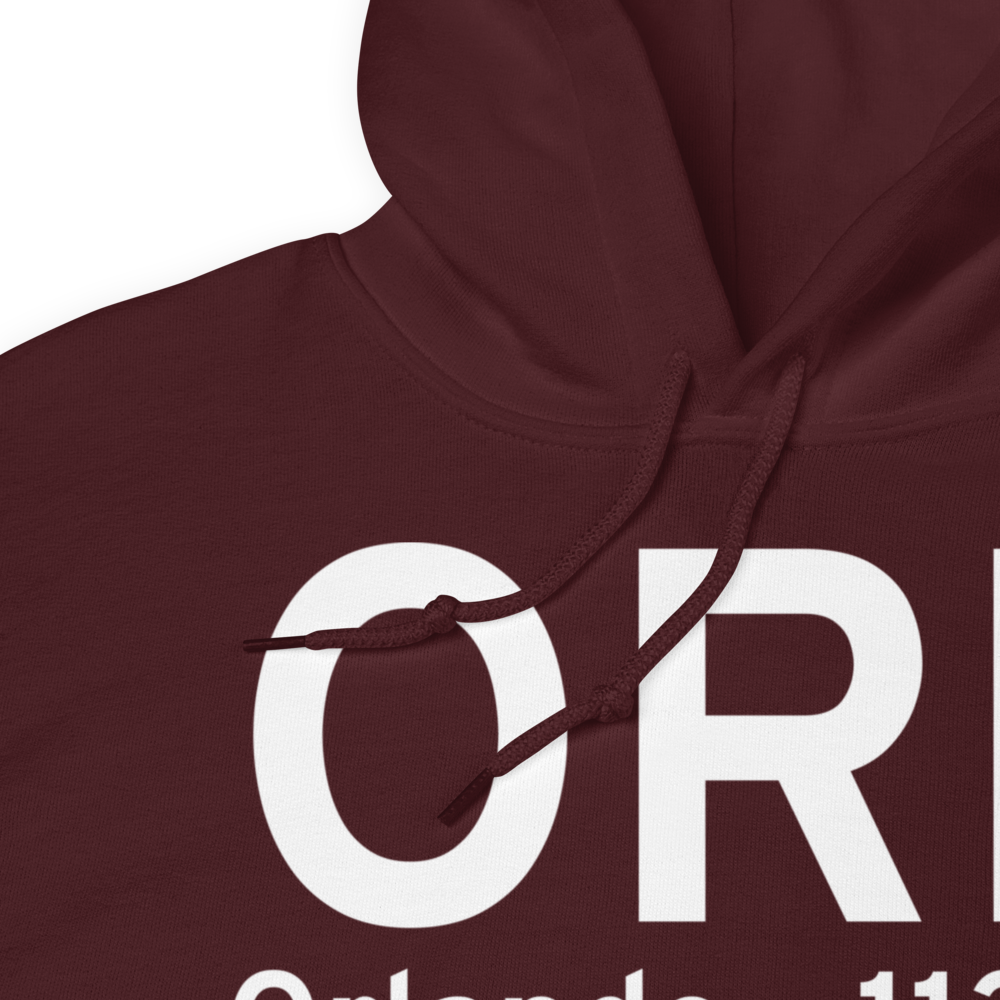 Orlando (KORL) Airport Hoodie Sweatshirt 