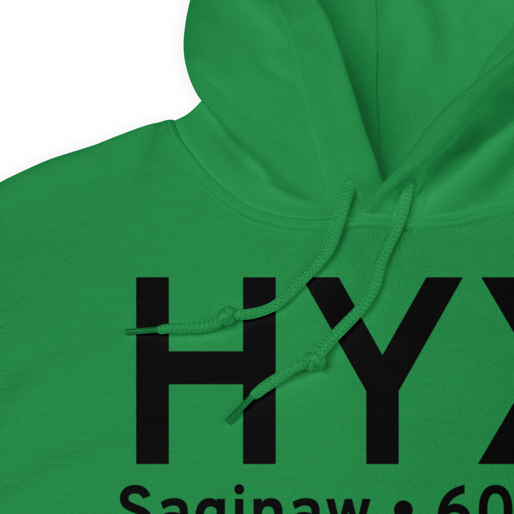 Saginaw (KHYX) Airport Hoodie Sweatshirt 