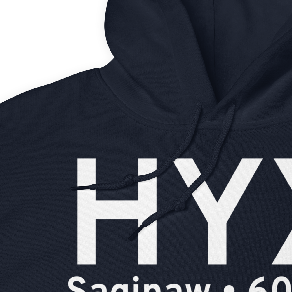 Saginaw (KHYX) Airport Hoodie Sweatshirt 